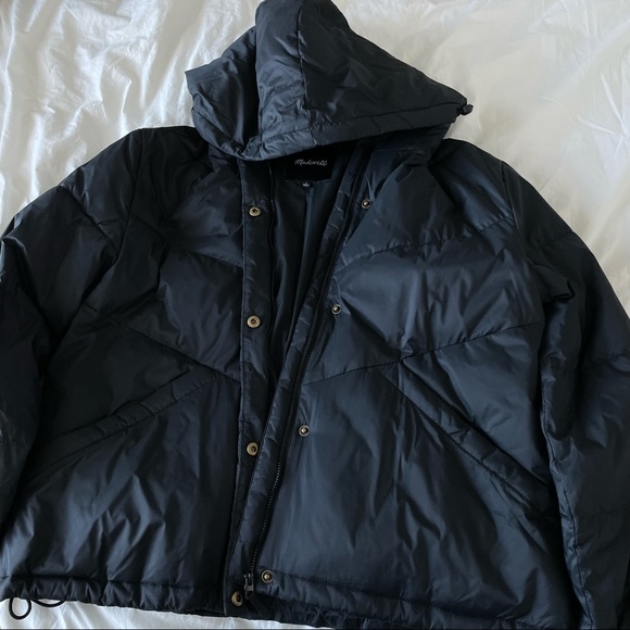 Madewell Chevron Packable Puffer Jacket 